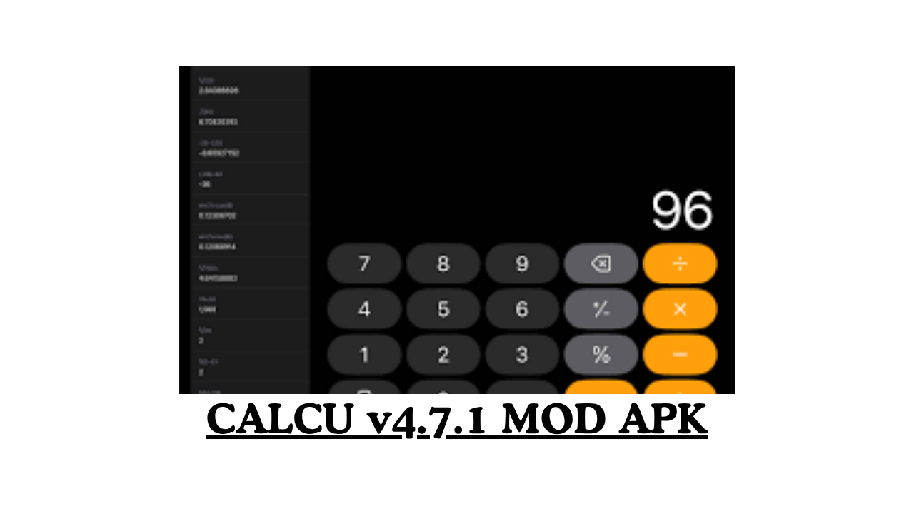CALCU v4.7.1 MOD APK (Premium Unlocked)